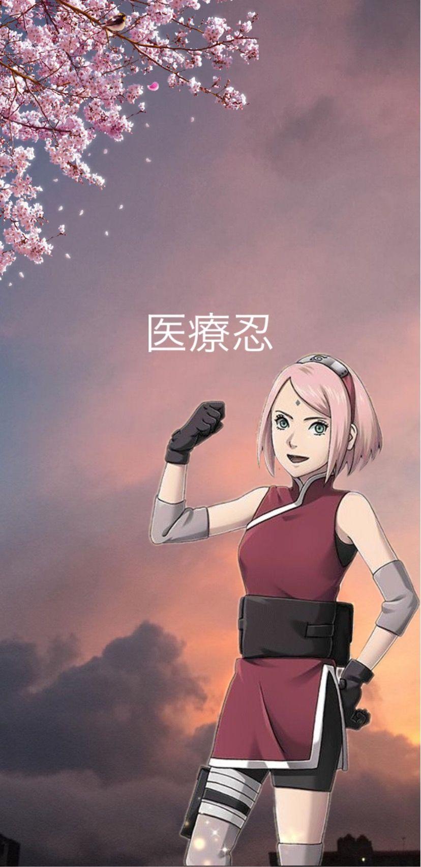 828x1703 Phone Naruto Sakura Wallpaper Wallpaper HD