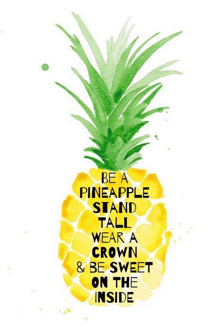 745x1080 Easy Pineapple Wallpaper