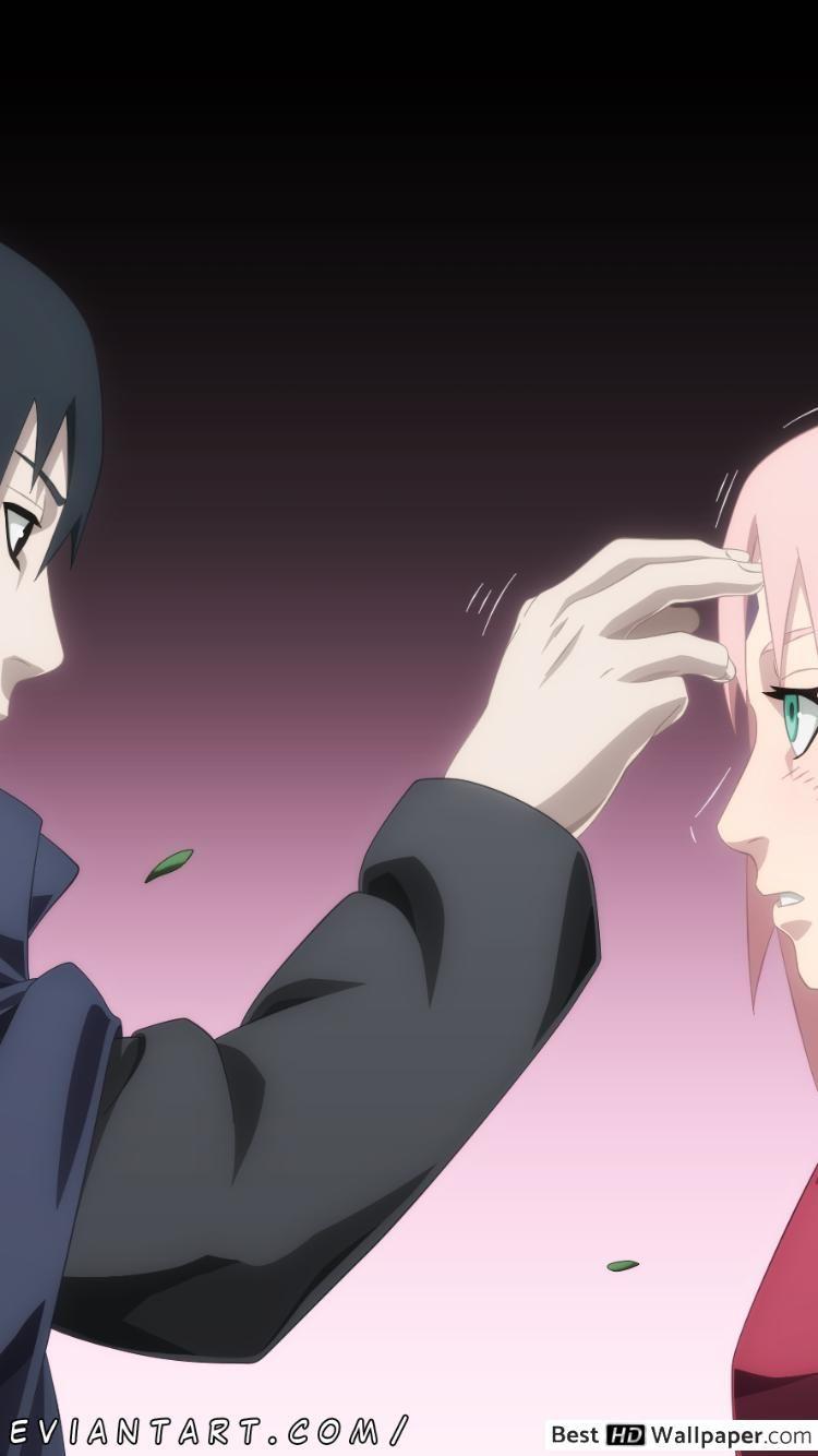 750x1334 Sakura Sasuke Wallpaper iPhone