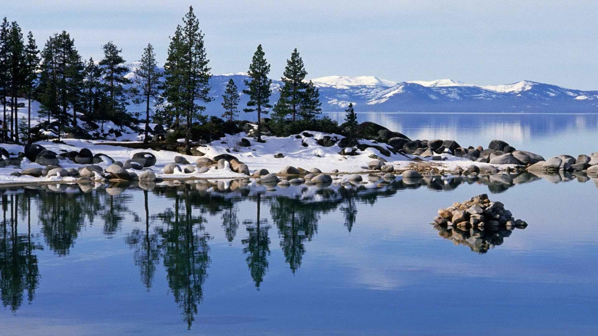 1920x1080 Free download Lake Tahoe in Winter Nevada [1920x1080] for your Desktop, Mobile & Tablet. Explore South Lake Tahoe Wallpaper. Lake Tahoe Free Wallpaper, Lake Tahoe HD Wallpaper, Lake Tahoe 4K Wallpaper
