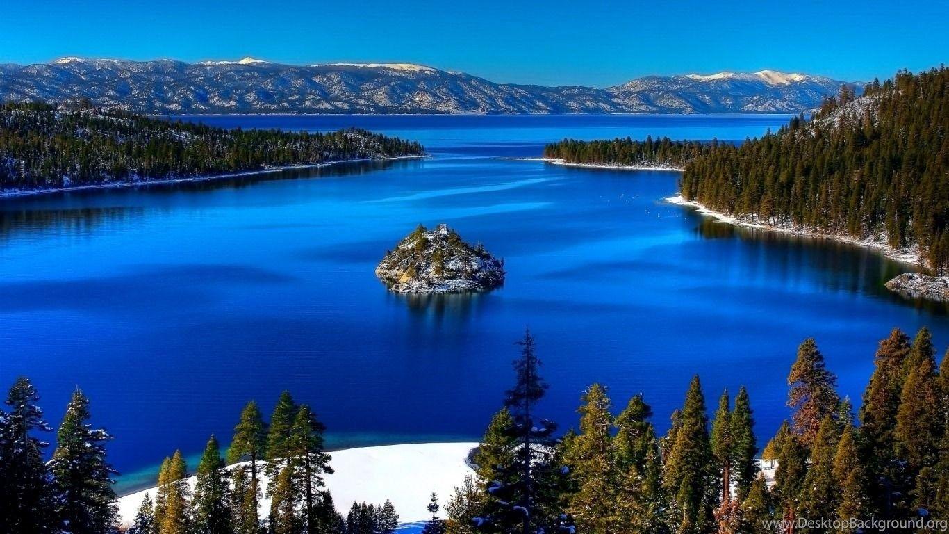 1366x768 Lake Tahoe Winter Wallpaper Wallpaper. Desktop Background