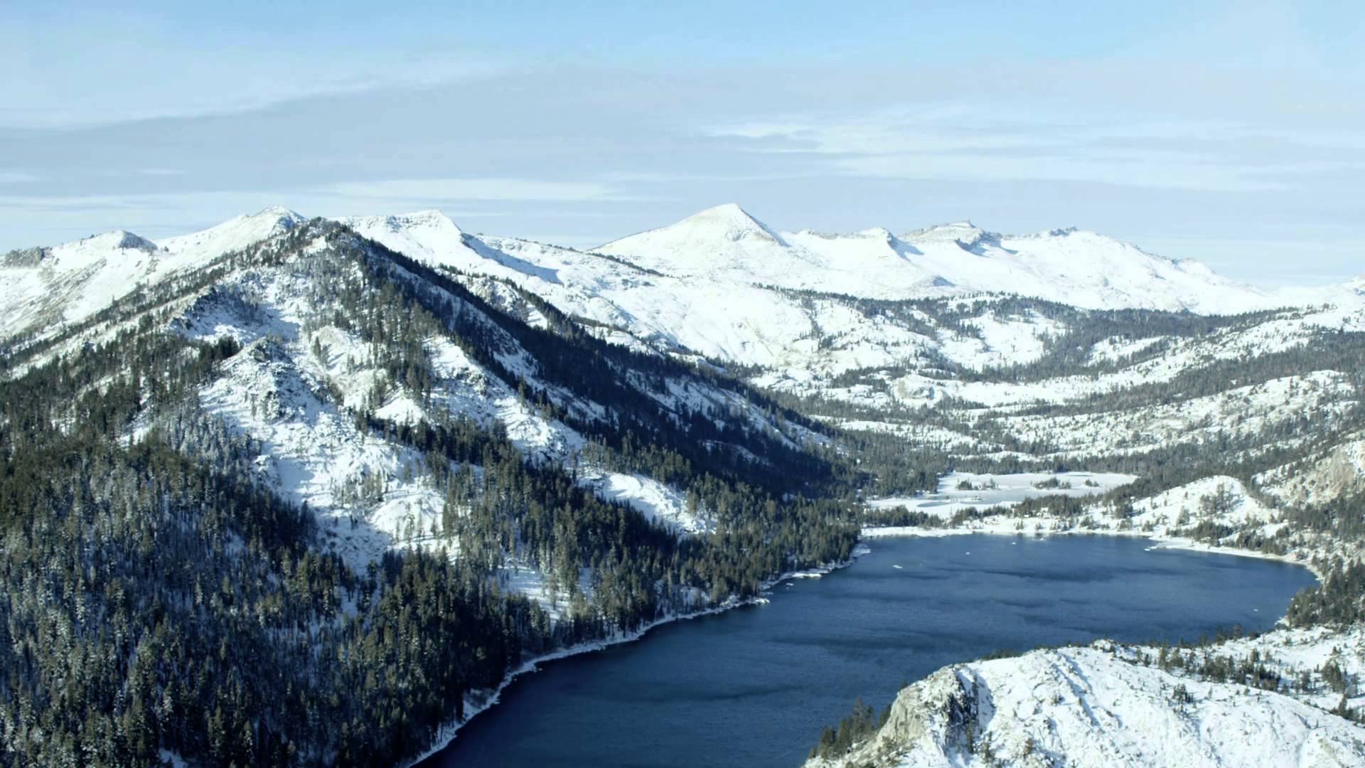1920x1080 14++ Winter Lake Tahoe Desktop Wallpaper