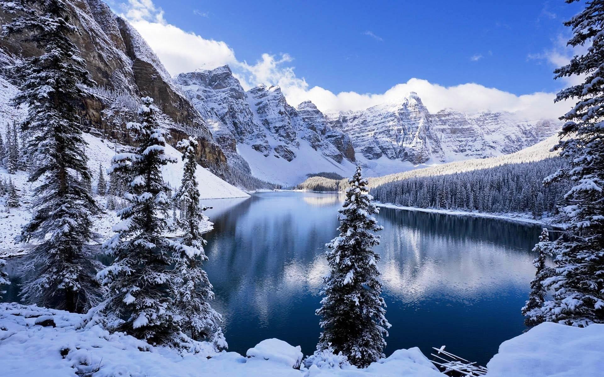 1920x1200 Free Winter Wallpaper Data Src W Full A 5 0 273004 Moraine Winter HD Wallpaper