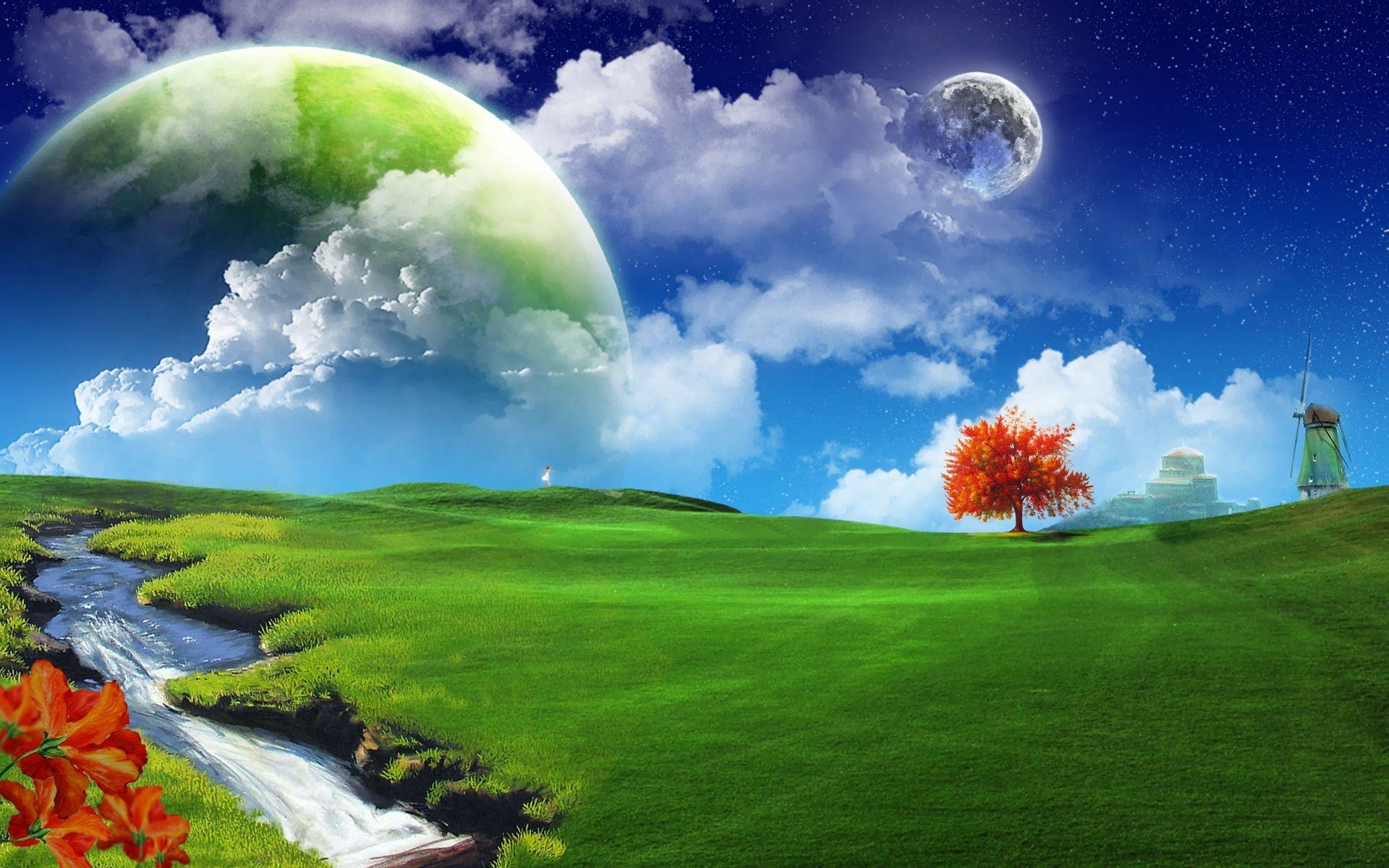 1920x1200 Abstract Positive Energy Wallpaper