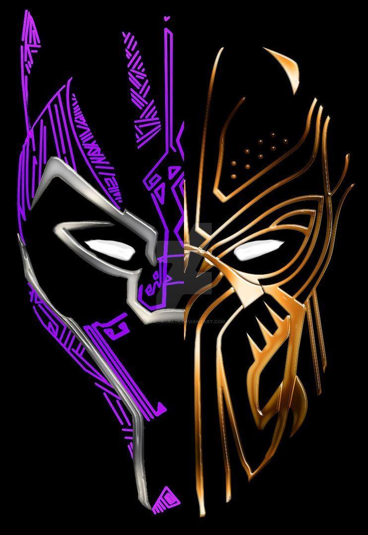 742x1077 Black Panther: Kinetic Energy / Golden T Shirts by JokerIsBack. Black panther marvel, Black panther, Black panther art