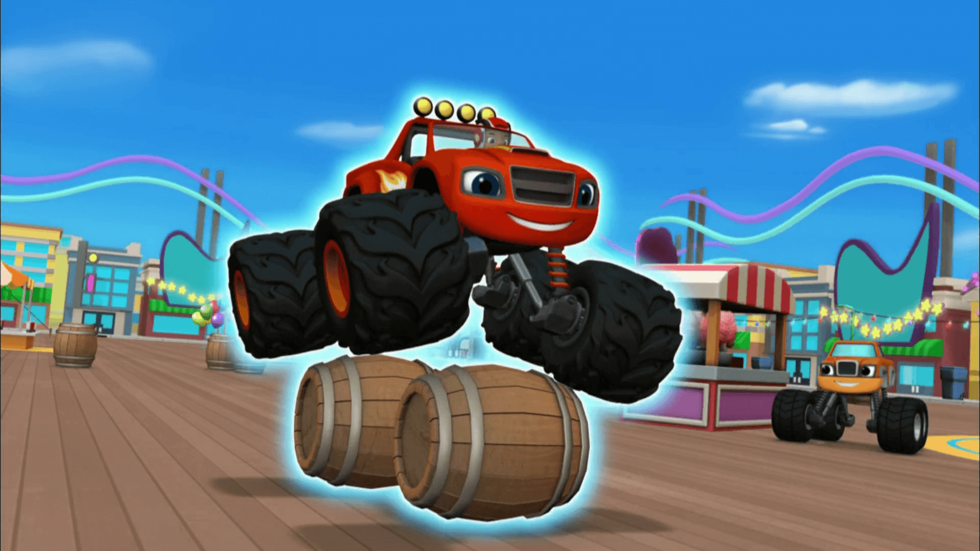 1920x1080 Blaze And The Monster Machines Wallpaper