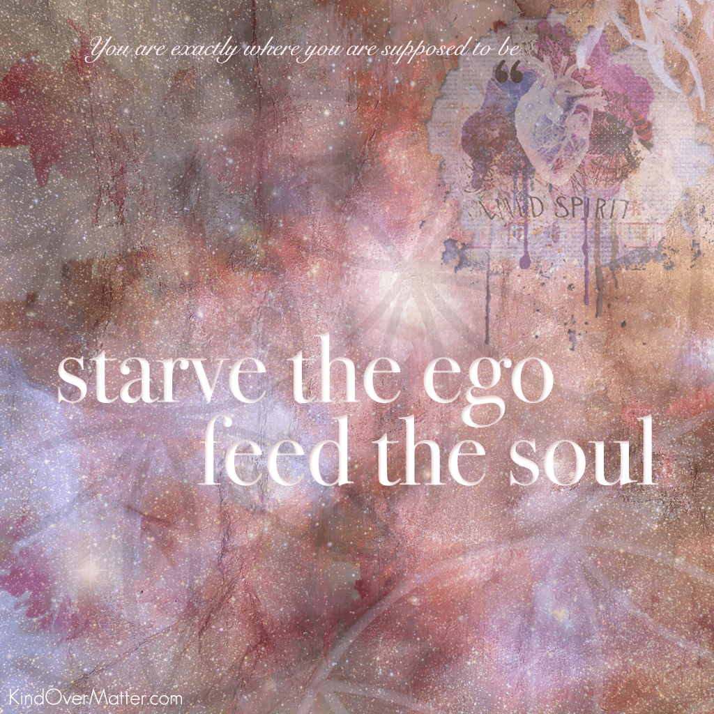 1024x1024 starve the ego, feed the soul : free desktop + mobile wallpaper set Over Matter