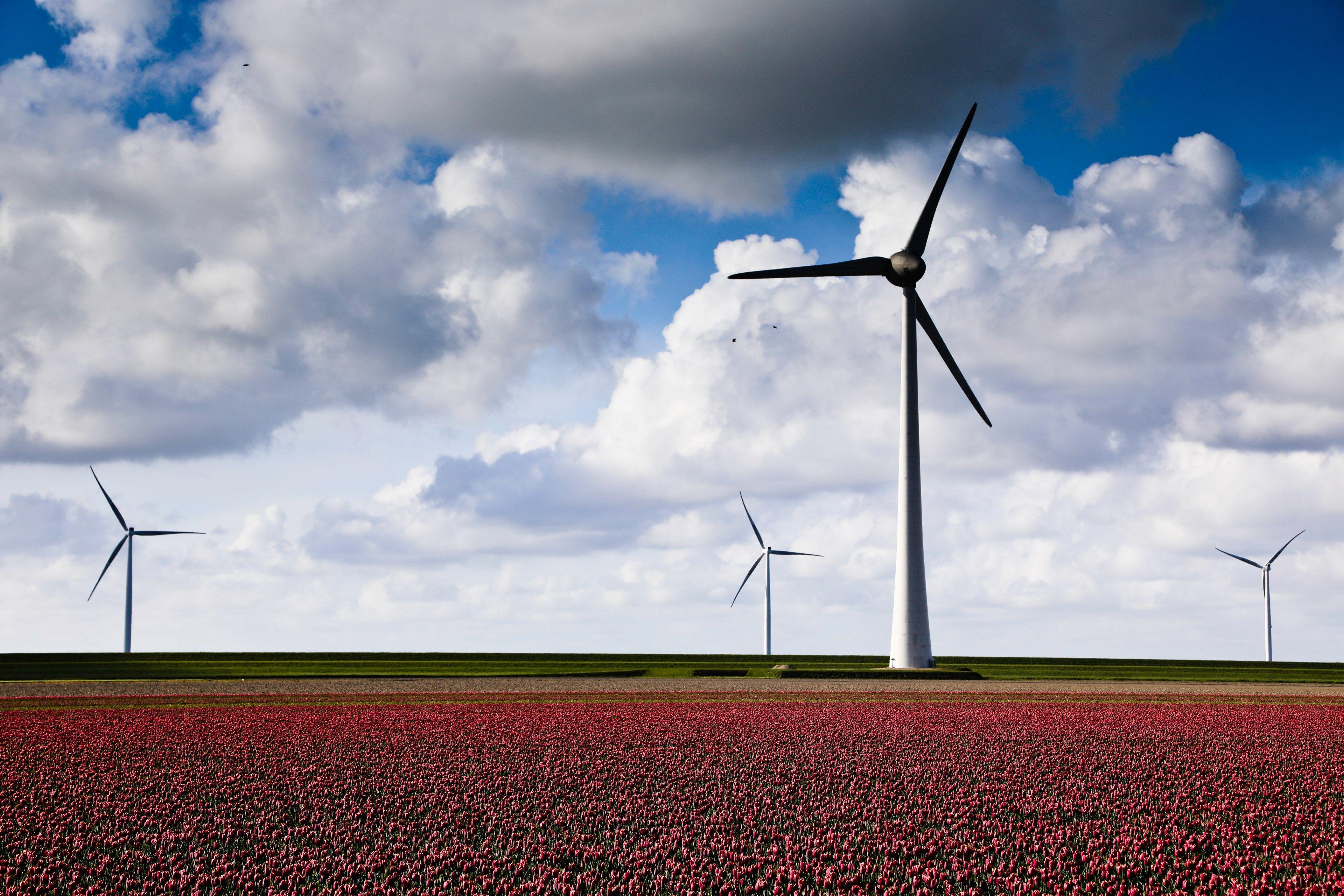 3840x2560 Wallpaper / alternative and clean energy on a highway 4k wallpaper