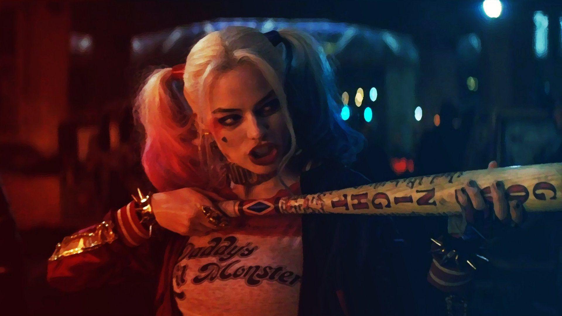 1920x1080 Harley Quinn edit I made from the Suicide Squad trailer [1920x1080]