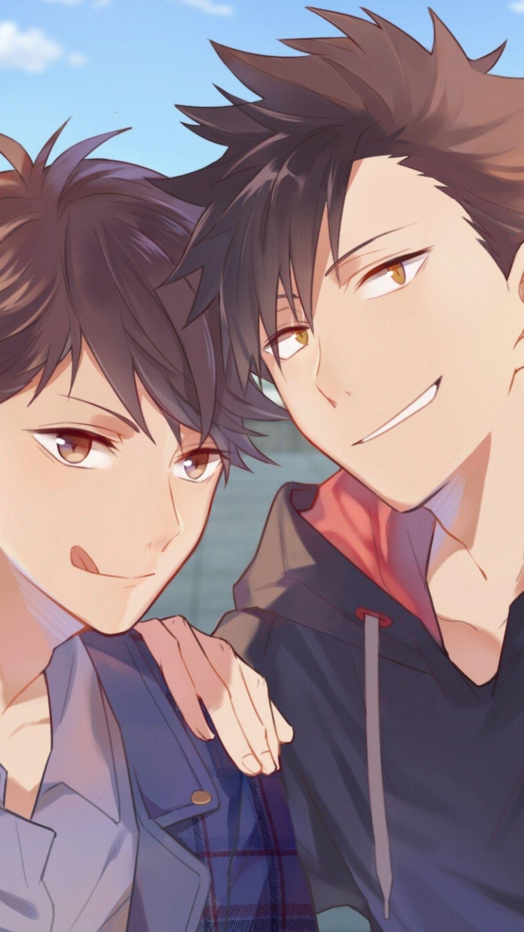 1080x1920 Oikawa Tooru, Kuroo Tetsurou, Haikyuu, Bạn bè - Kuroo Tetsurou - Hình nền 1080x1920
