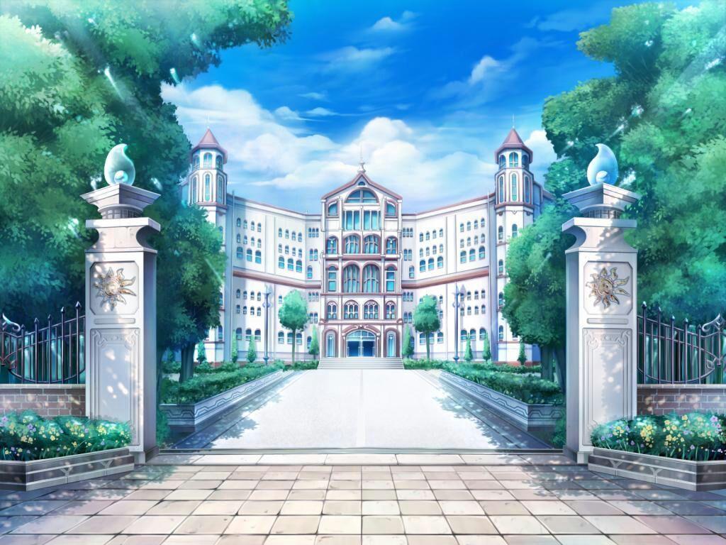 1024x768 Yandere Wars Vs Yandere another school. Pemandangan anime, Pemandangan khayalan, Latar belakang