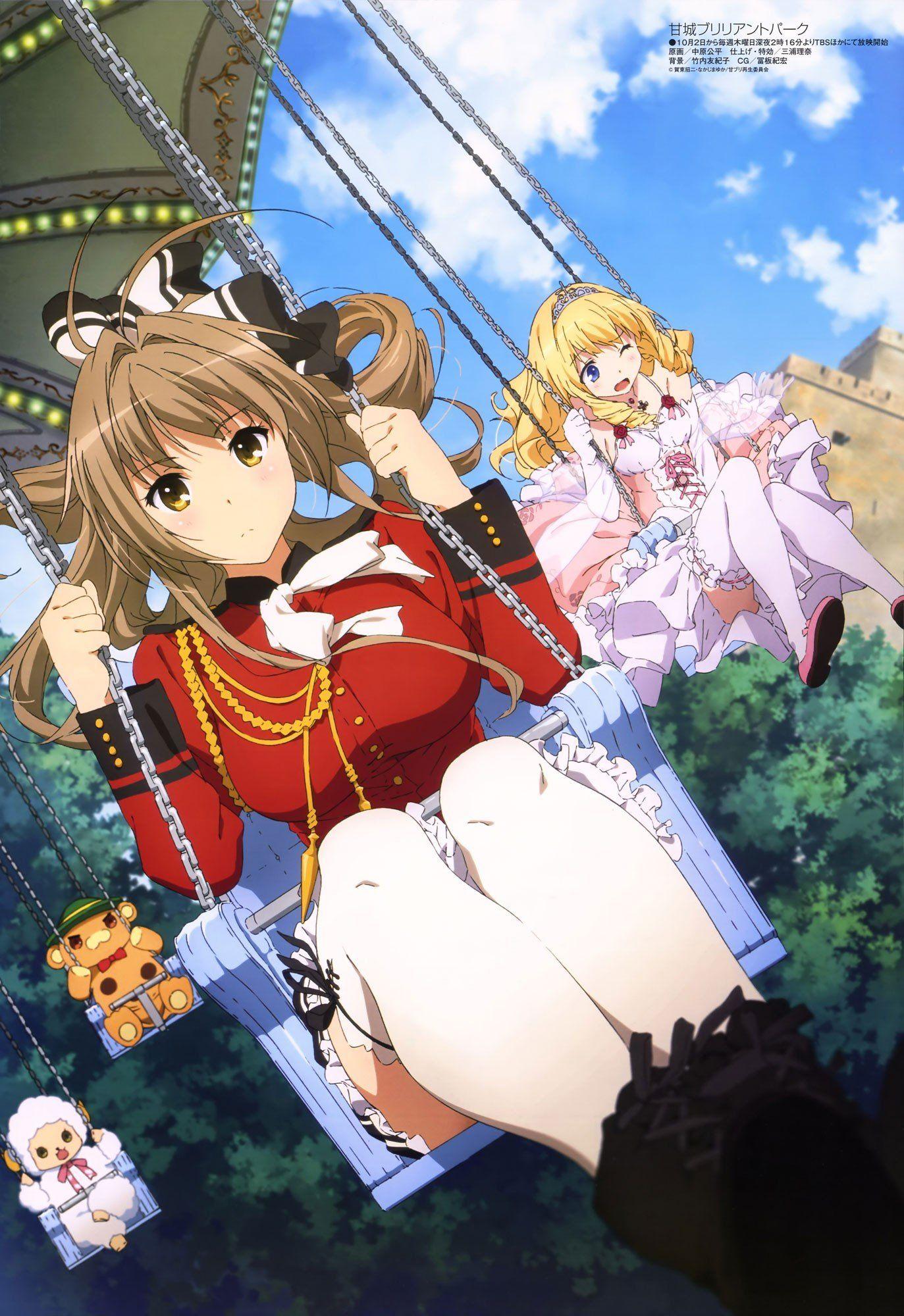 1373x2000 anime girls, Anime, Amagi Brilliant Park, Sento Isuzu, Fleuranza Latifa Wallpaper HD / Desktop and Mobile Background