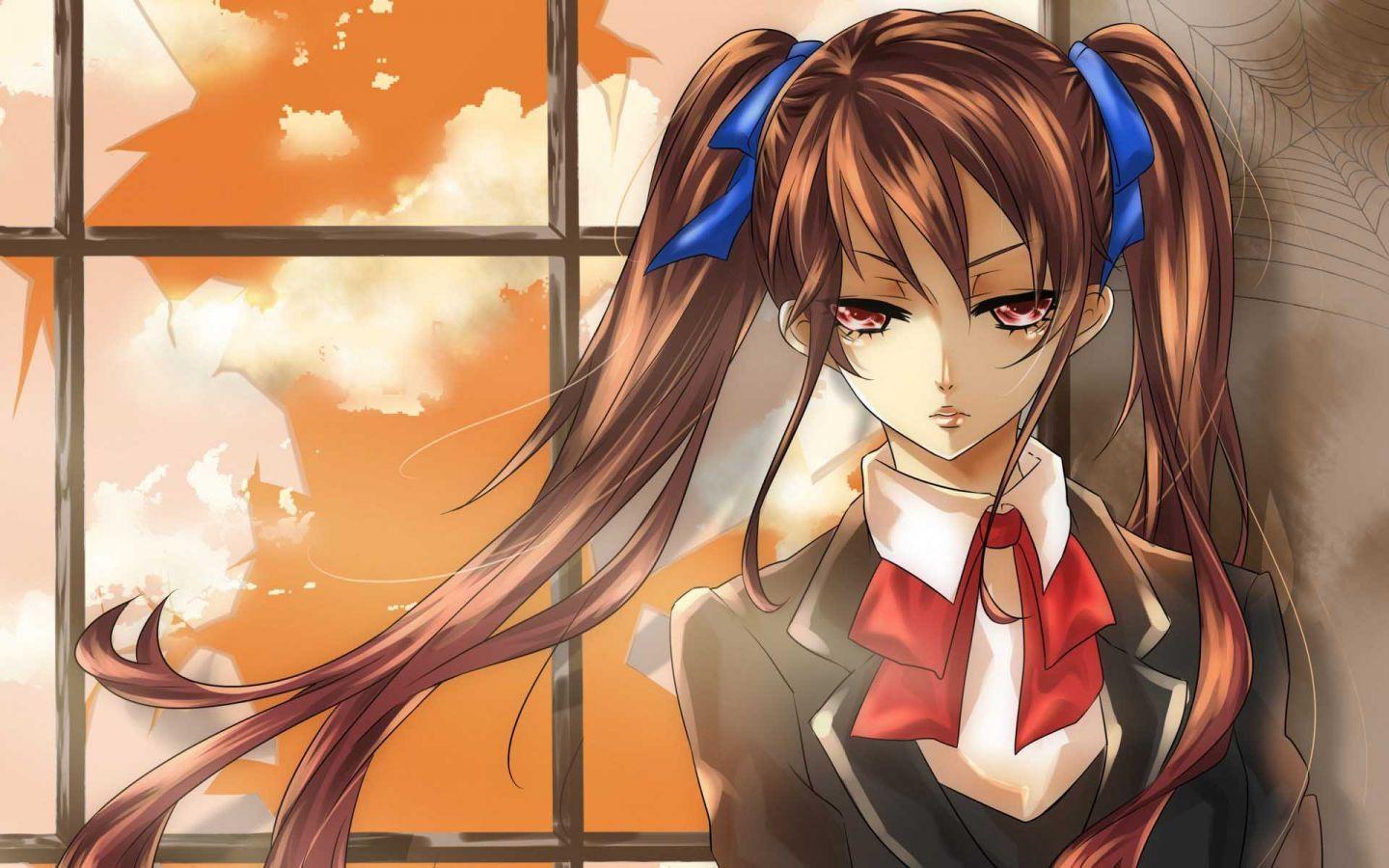 1440x900 Girl School Uniform Anime Wallpaper Wallpaper. All is Wall