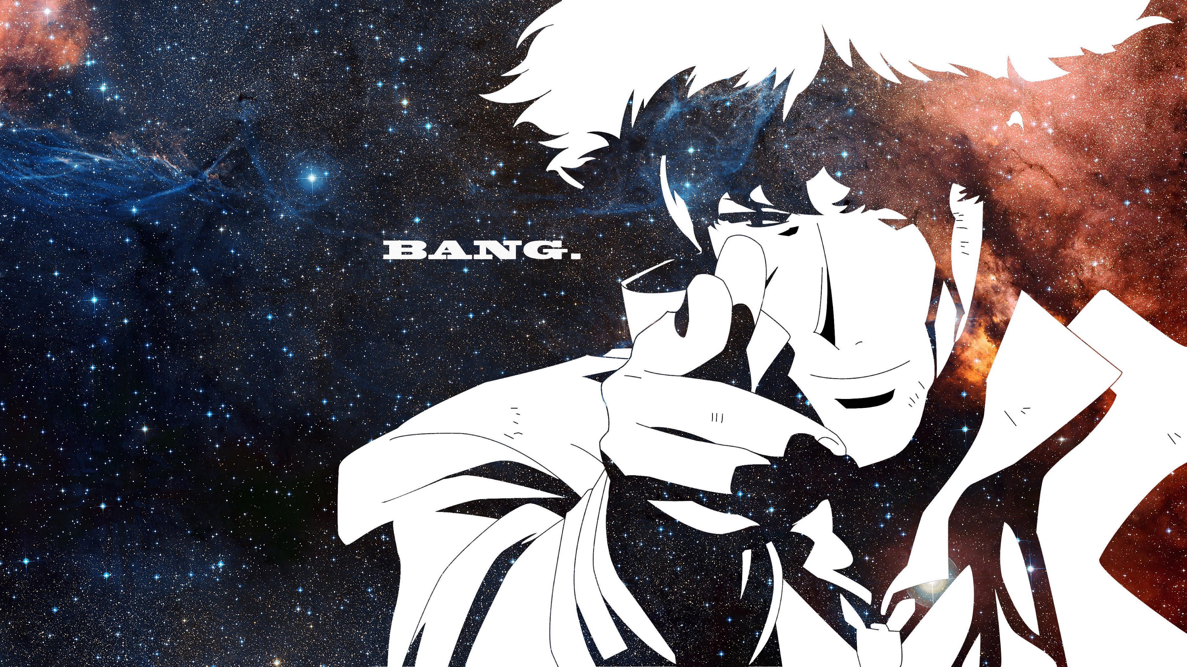 3840x2160 Bang, Cowboy bebop desktop background 4k