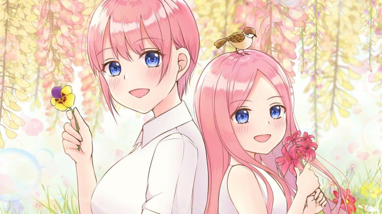 1280x720 Download 1280x720 5 Toubun No Hanayome, , Nakano Ichika, Pink Hair, Summer Wallpaper
