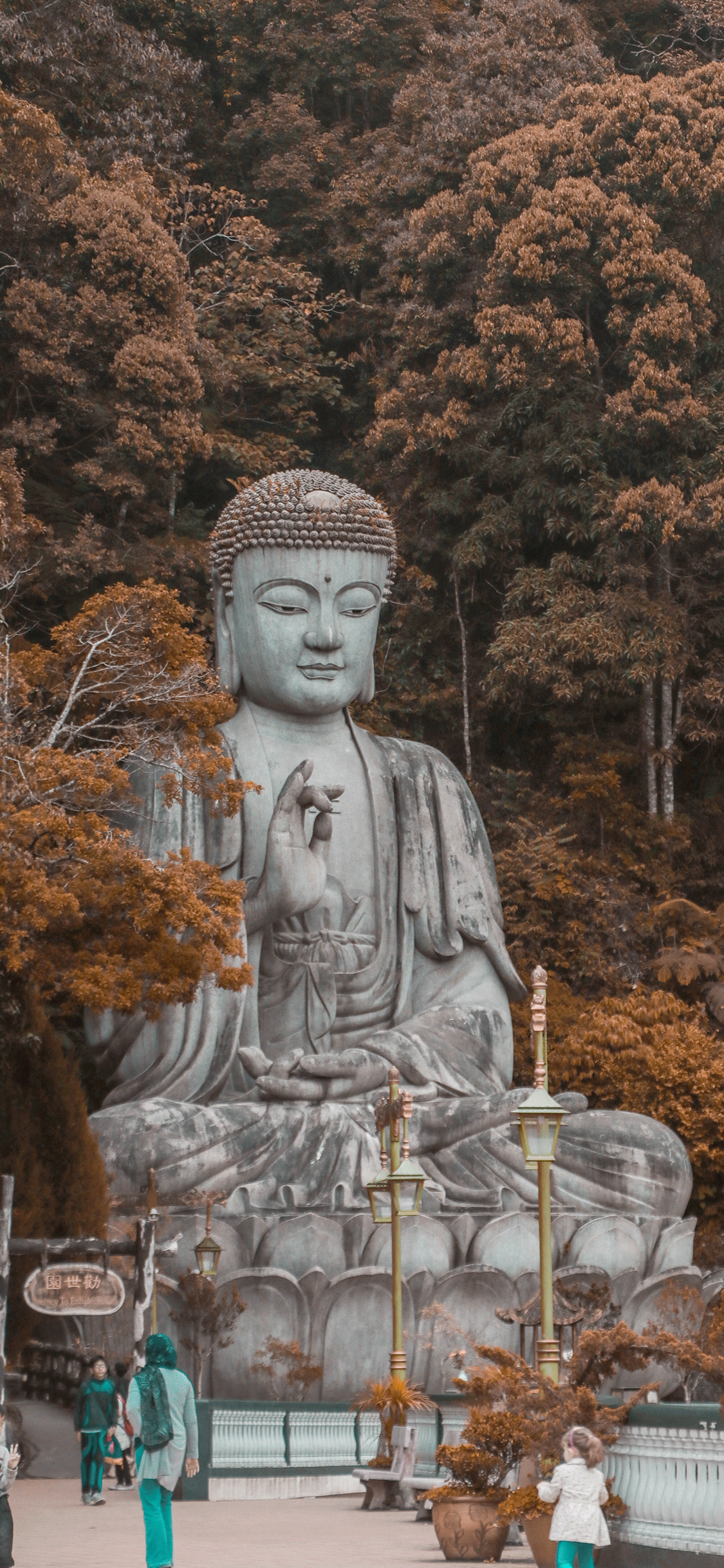 1125x2436 Buddha iPhone Wallpaper