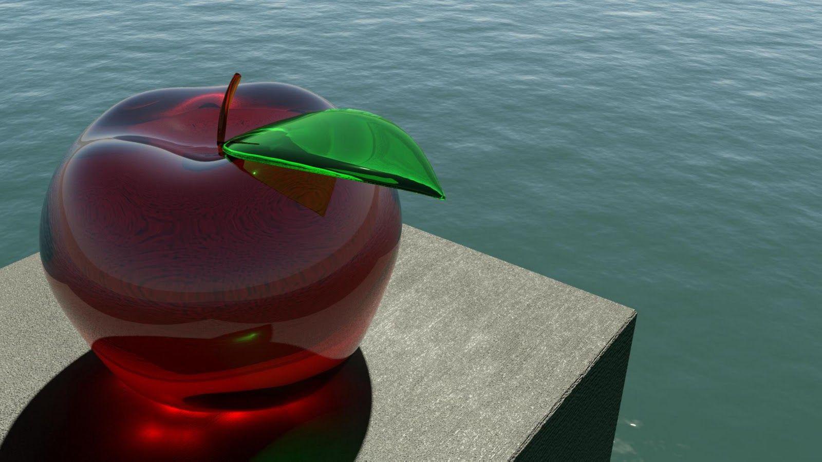 1600x900 Free download Pics Photo Glass Apple 3D Wallpaper Glass Apple 3D [1600x900] for your Desktop, Mobile & Tablet. Explore Glass Apple Wallpaper. Broken Glass Wallpaper, Blown Glass Wallpaper, Shattered Glass Wallpaper