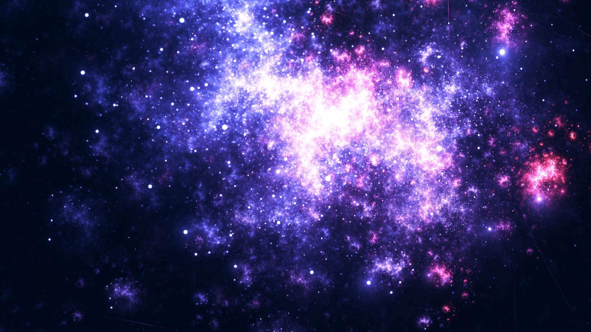 1920x1080 Download wallpaper 1920x1080 nebula, light, bright, cloud, abstraction full hd, hdtv, fhd, 1080p HD background