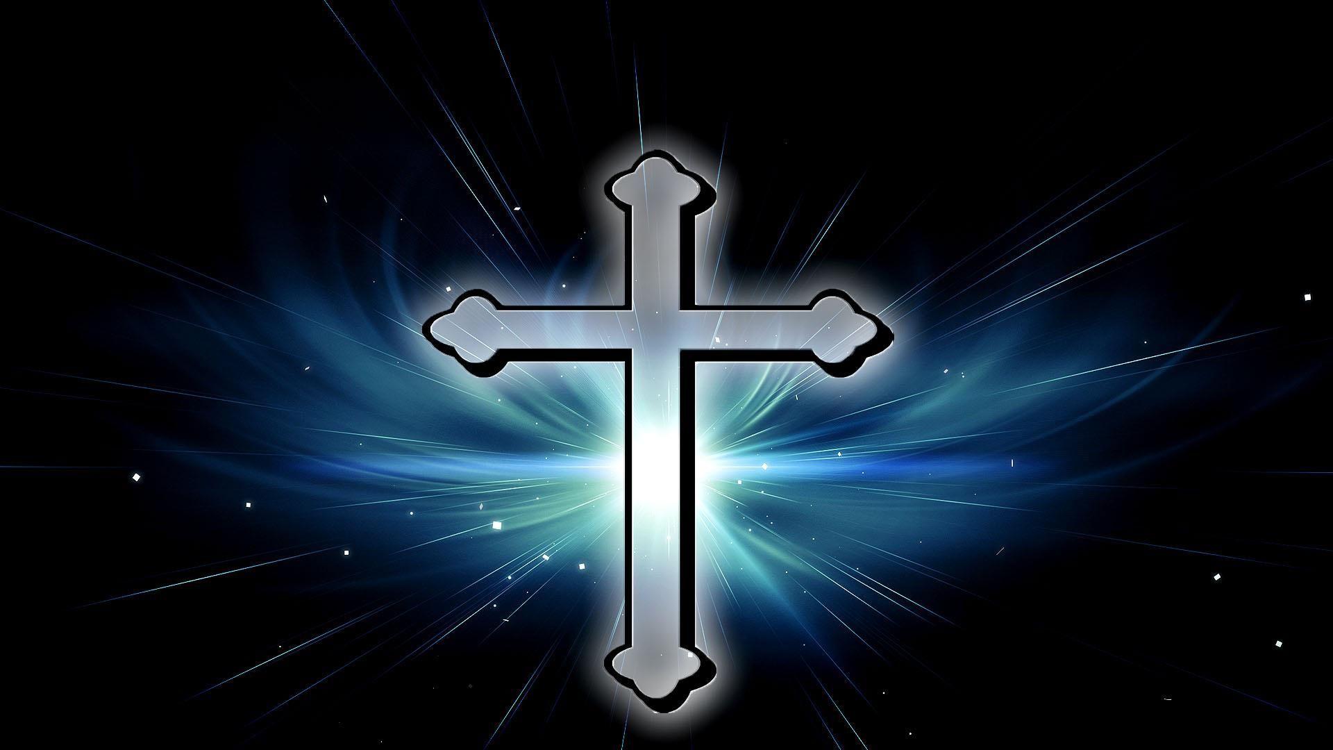 1920x1080 3D Cross Wallpaper