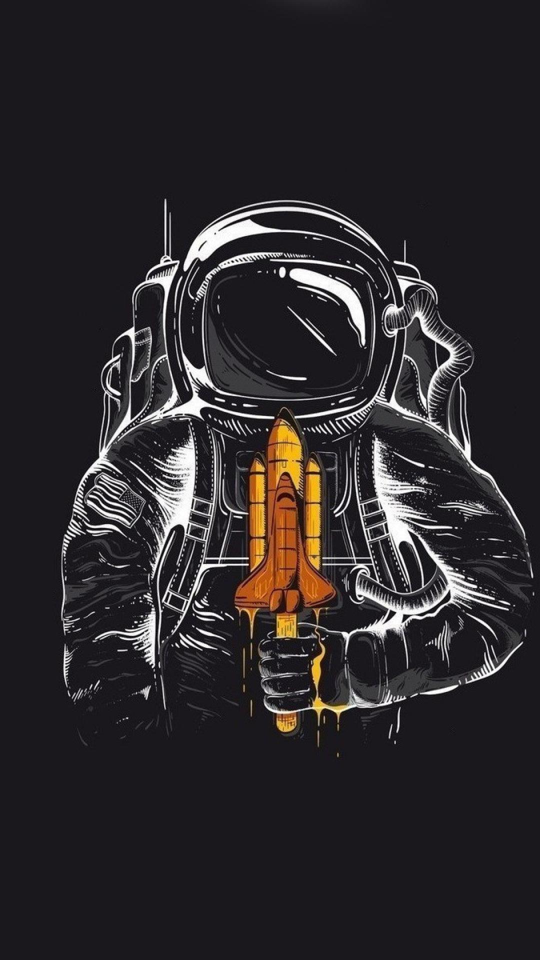 1080x1920 Ideas For Space Drawing Wallpaper iPhone
