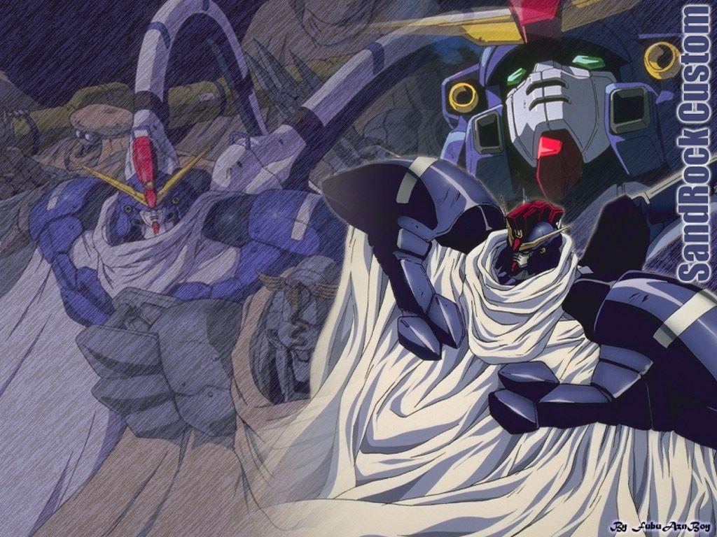 1024x768 Mobile Suit Gundam Wing Wallpaper Anime Image Board