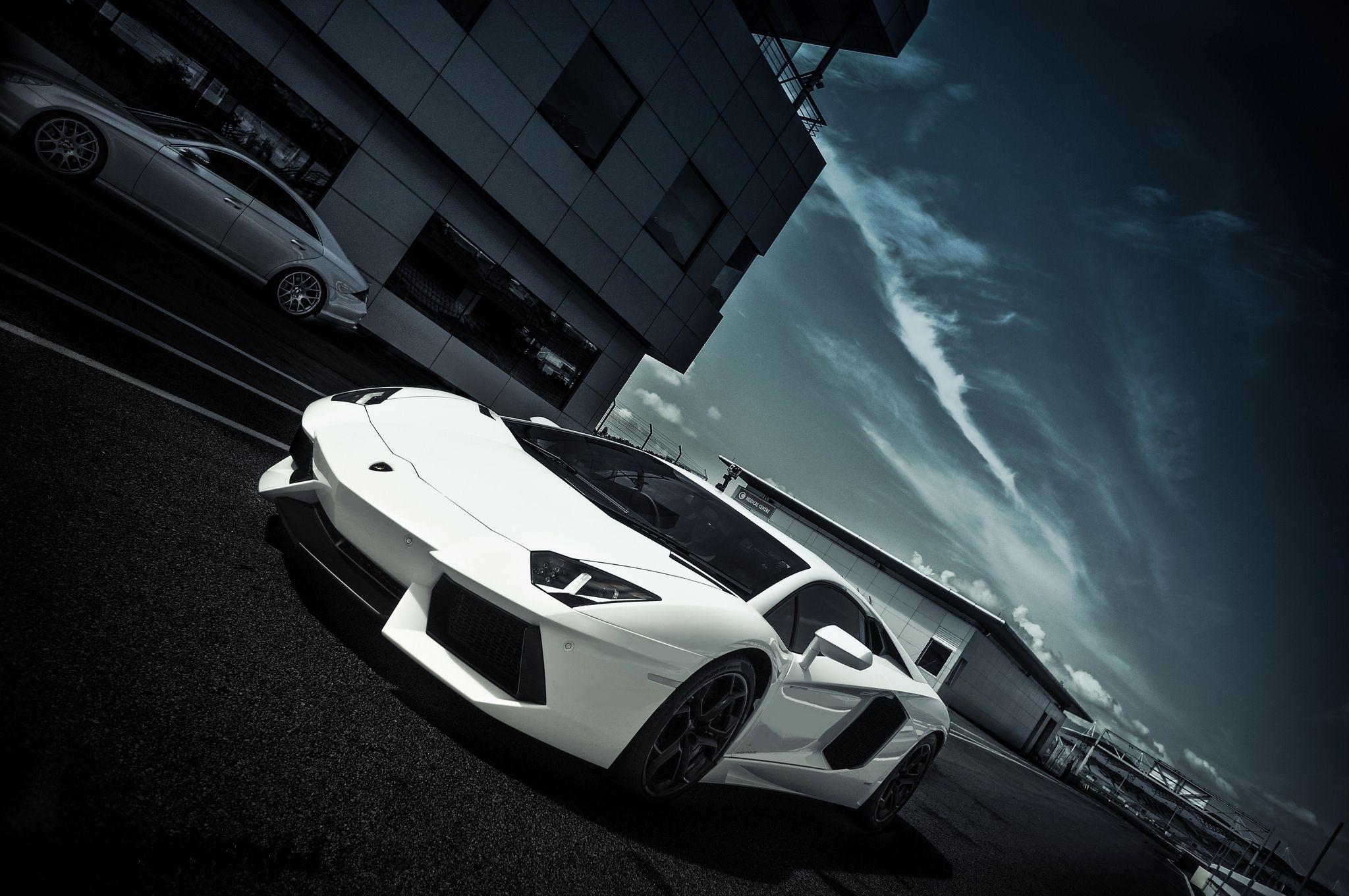 2048x1361 Wallpaper Lamborghini, Aventador, Lp700- White, Lamborghini