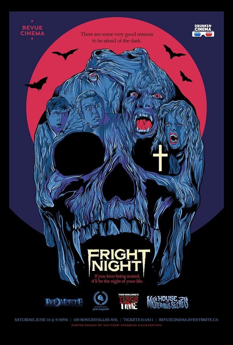 811x1200 Fright Night (1985). Classic horror movies posters, Fright night, Horror posters