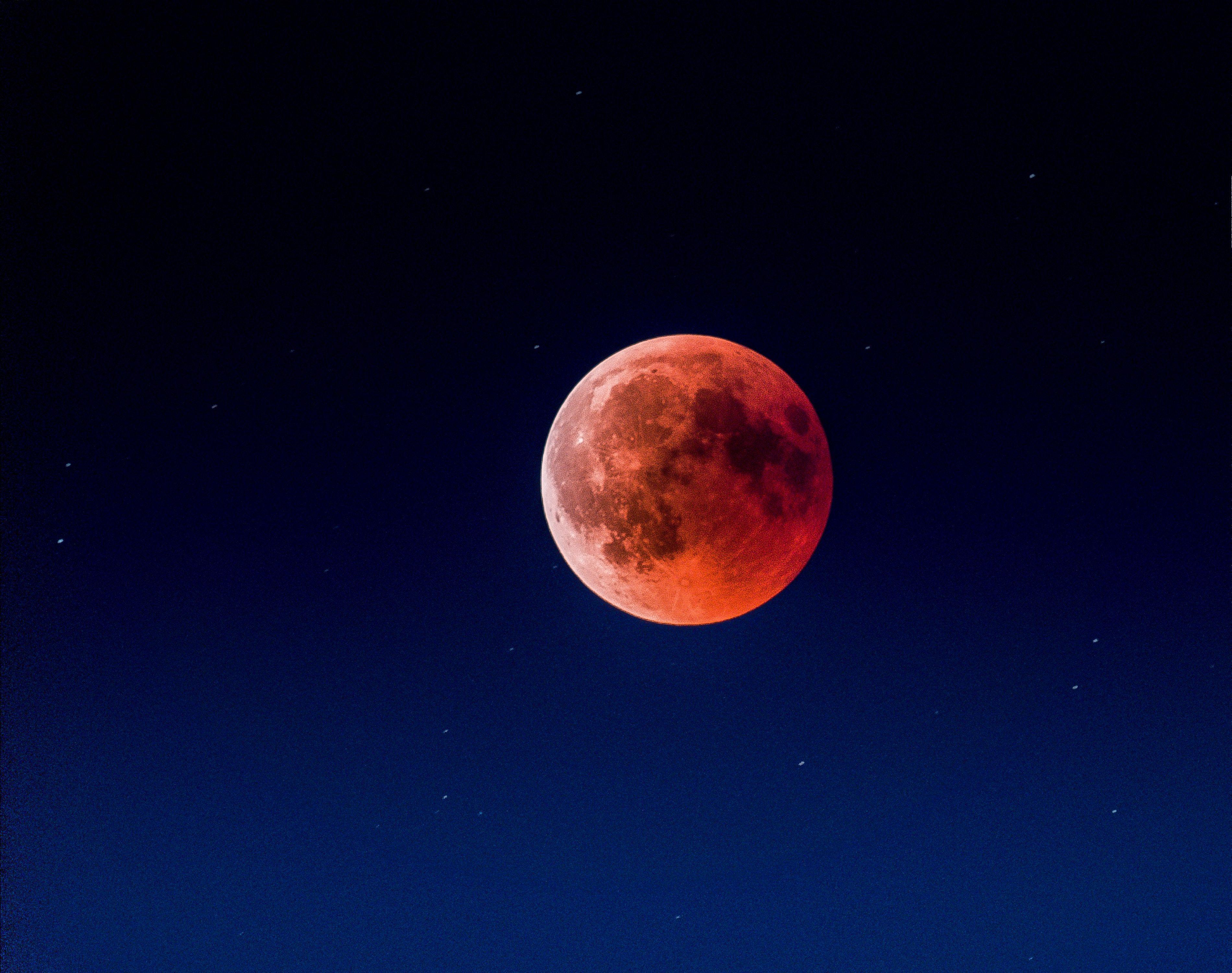 Download Super Blue Blood Moon Ultra HD Wallpapers 8K Resolution 7680x4320  And 4K Resolution Wallpaper 