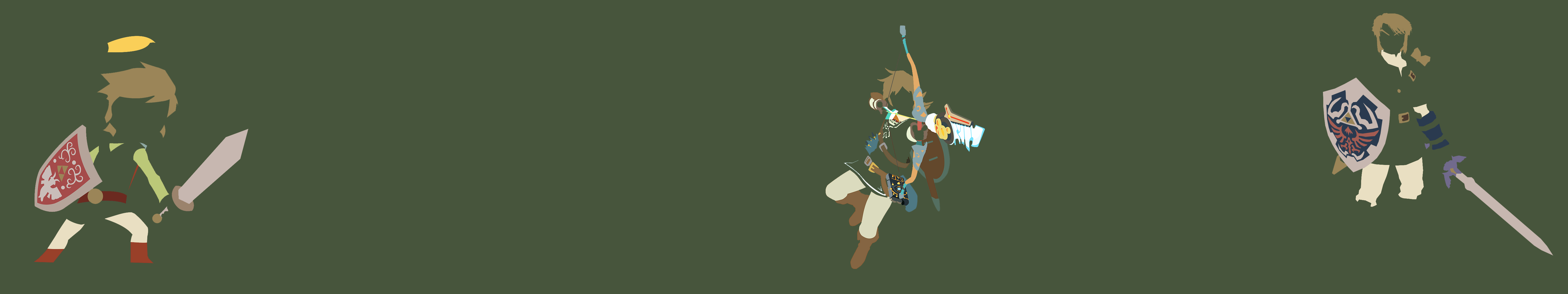5760x1080 [5760 x 1080 Zelda wallpaper, my favorite links for triple monitor
