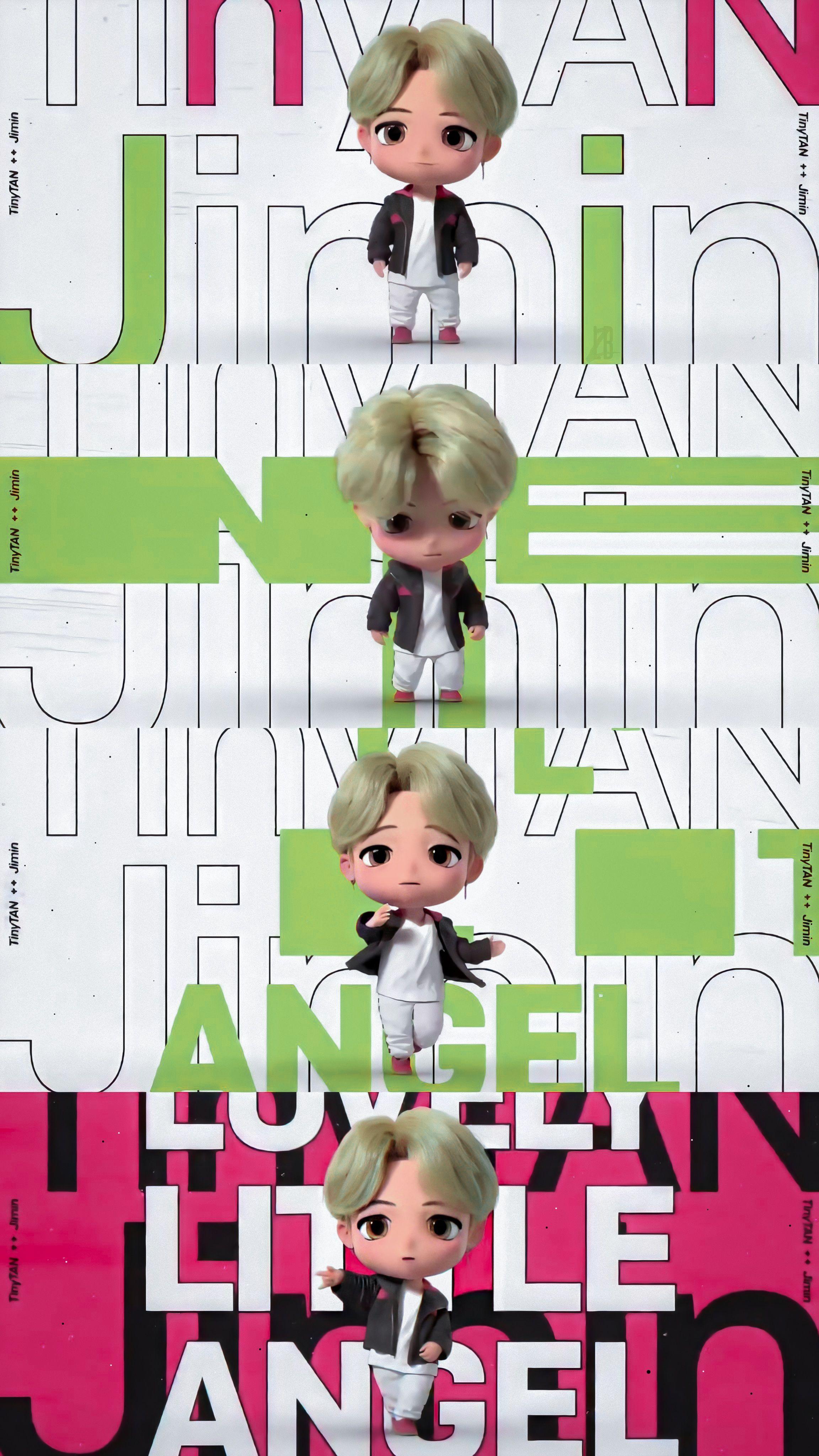 2304x4096 BTS Tiny Tan Wallpaper