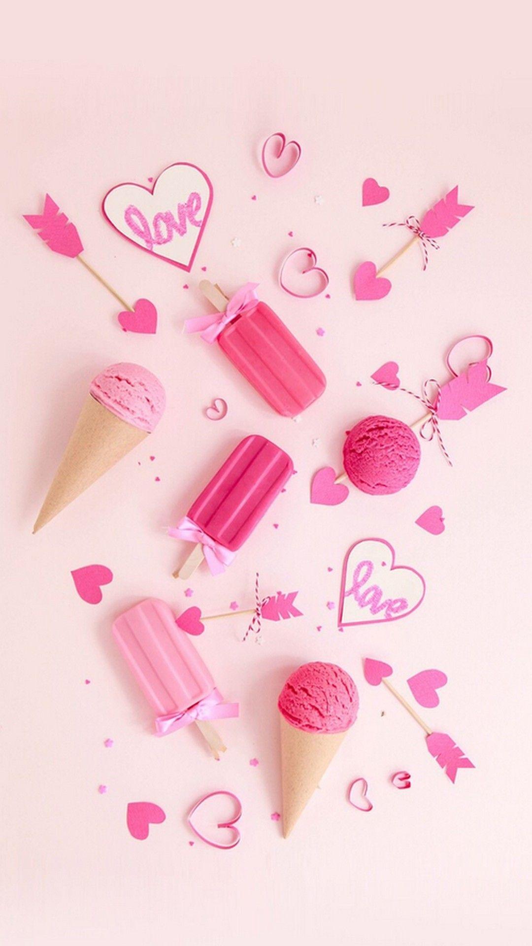 1080x1920 Cute Light Pink Wallpaper