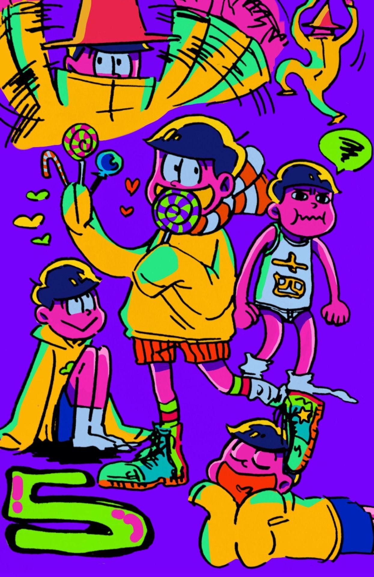 1245x1920 Karasmatsu. Osomatsu San Icons, Inspirational Phone Wallpaper, Wallpaper