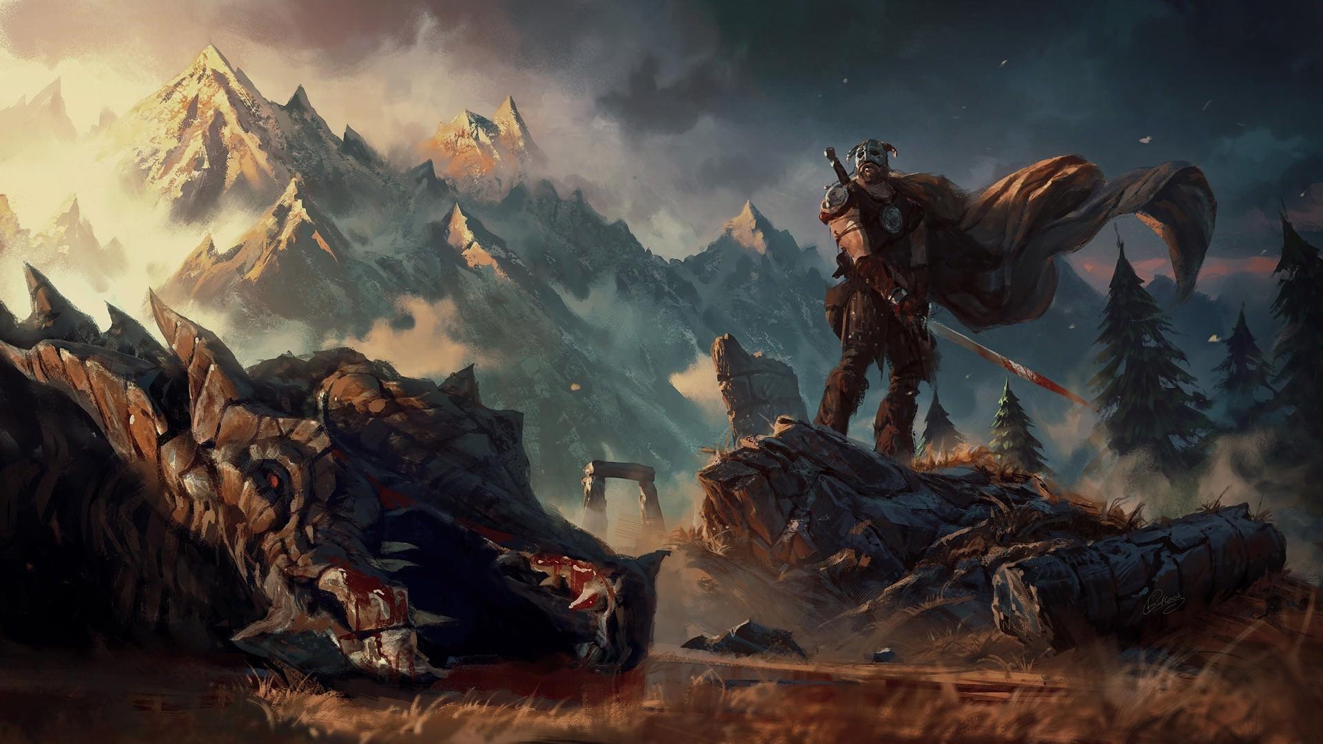 1920x1080 Download Skyrim Animated Wallpaper, HD Background Download