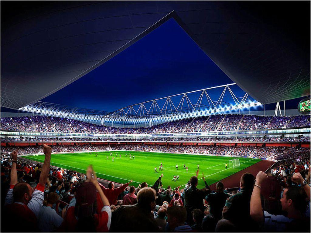 1024x768 Emirates Stadium Wallpaper