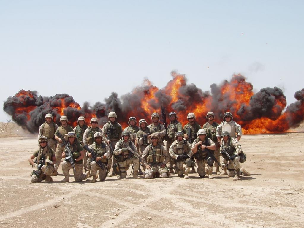 1024x768 Free Explosion Military high quality wallpaper for HD 1024x768 computer