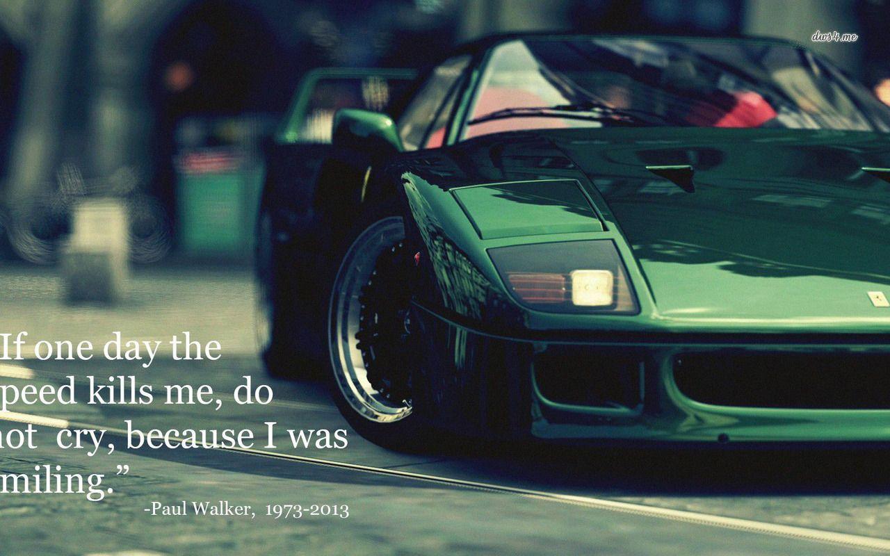 1280x800 Paul Walker Quotes Wallpaper. QuotesGram
