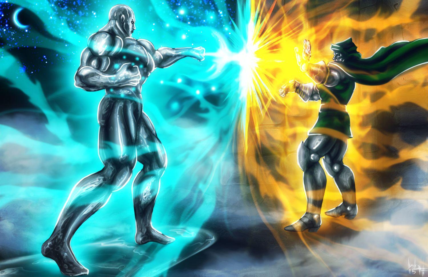 1500x971 Silver Surfer vs Doctor Doom