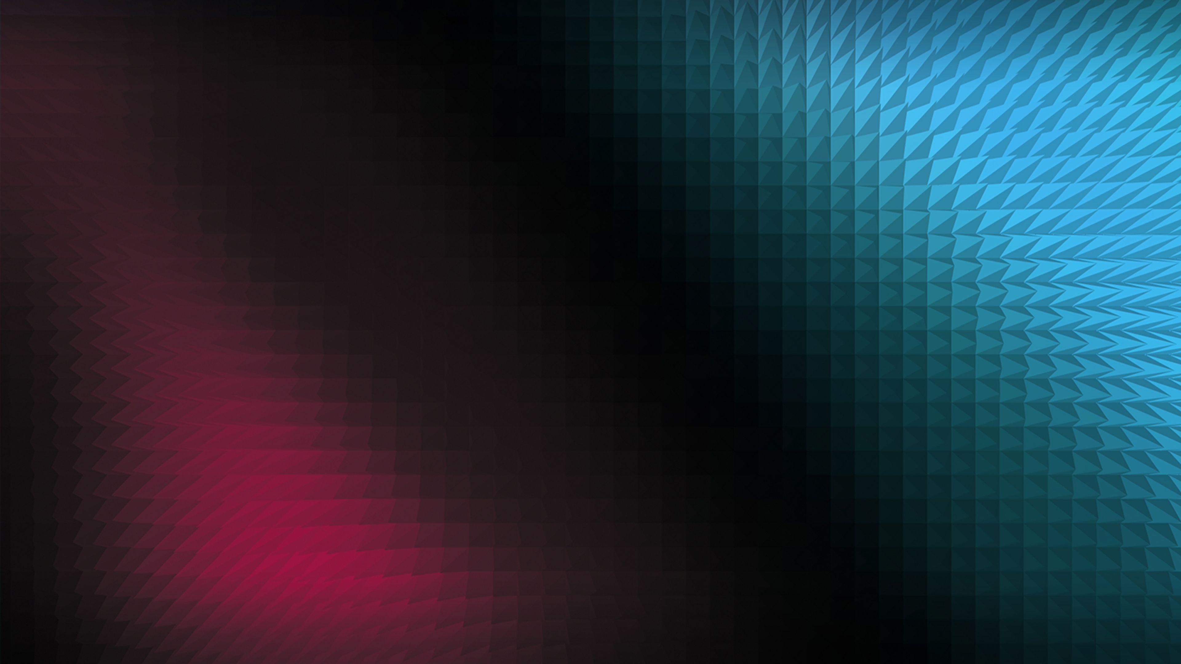 3840x2160 Pyramid Gradient Light Flares HD Wallpaper