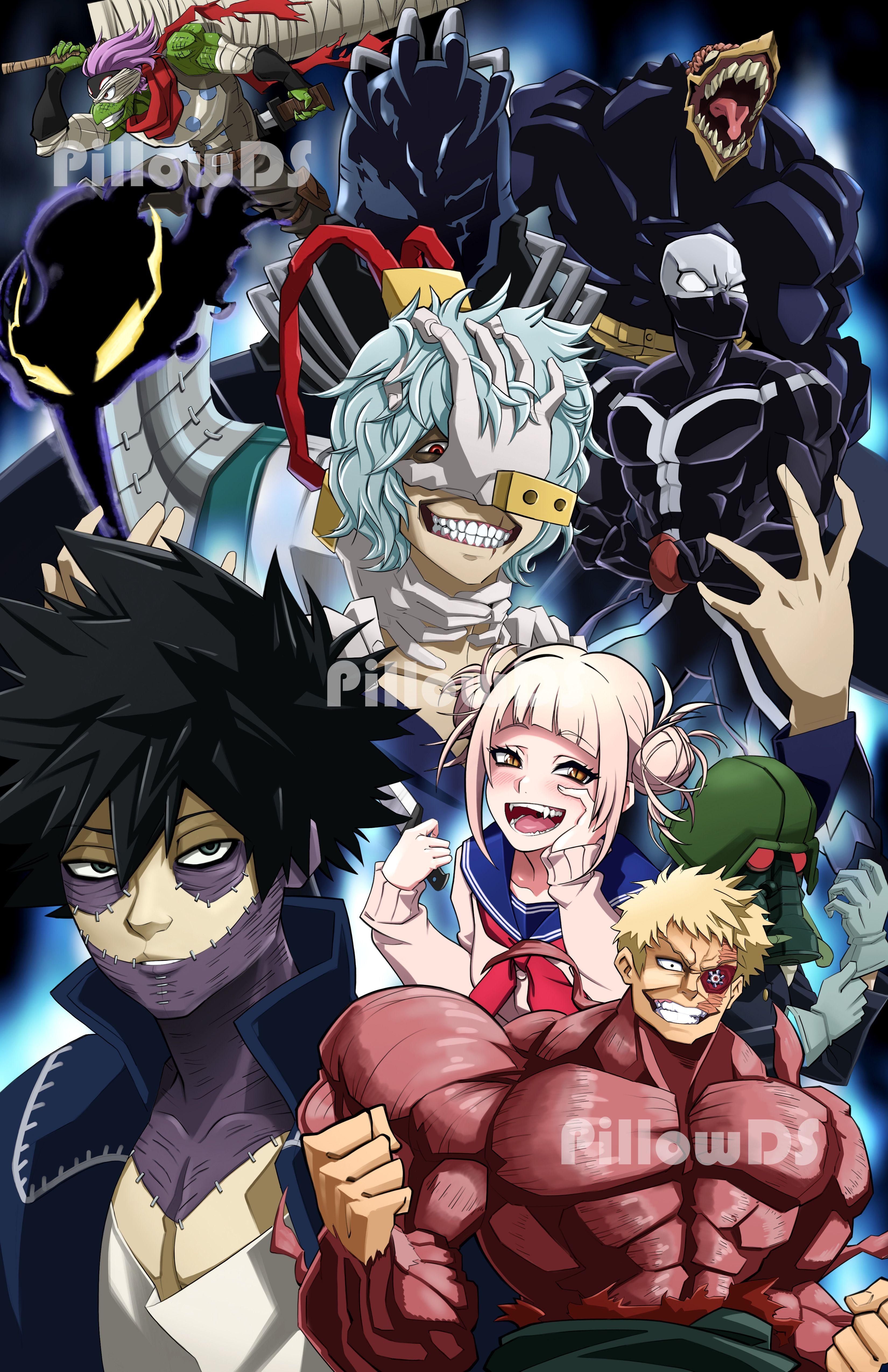 My Hero Academia Villains Wallpapers Top Free My Hero Academia