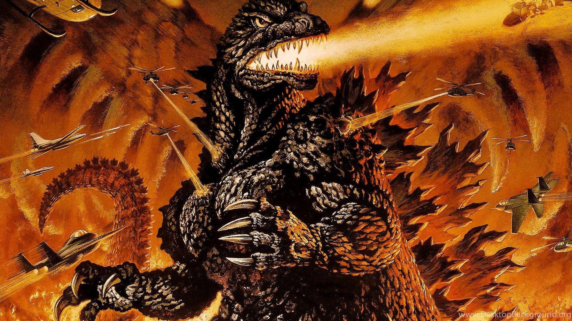 1920x1080 The Gallery For > Godzilla Vs King Ghidorah Wallpaper Desktop Background