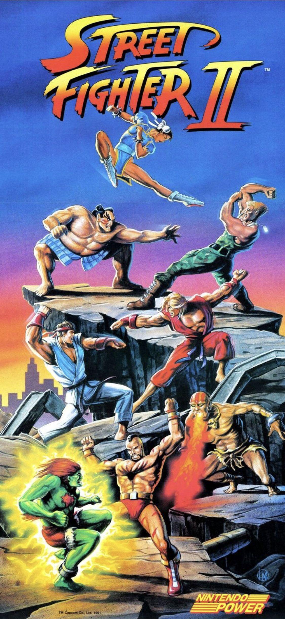 1125x2436 iPhone Street Fighter Wallpaper 4k