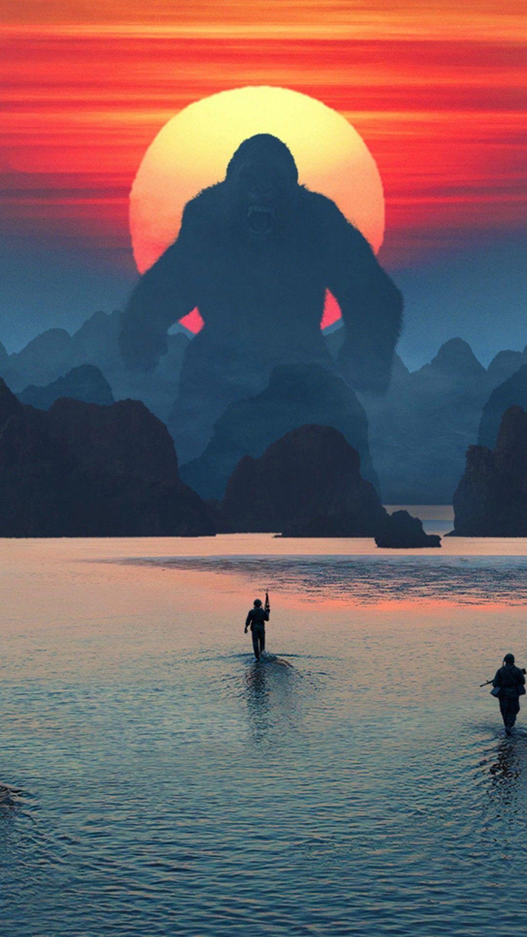 1080x1920 Kong Skull Island HD Do Wallpaper - King kong skull island, Kong skull island poster, Skull island