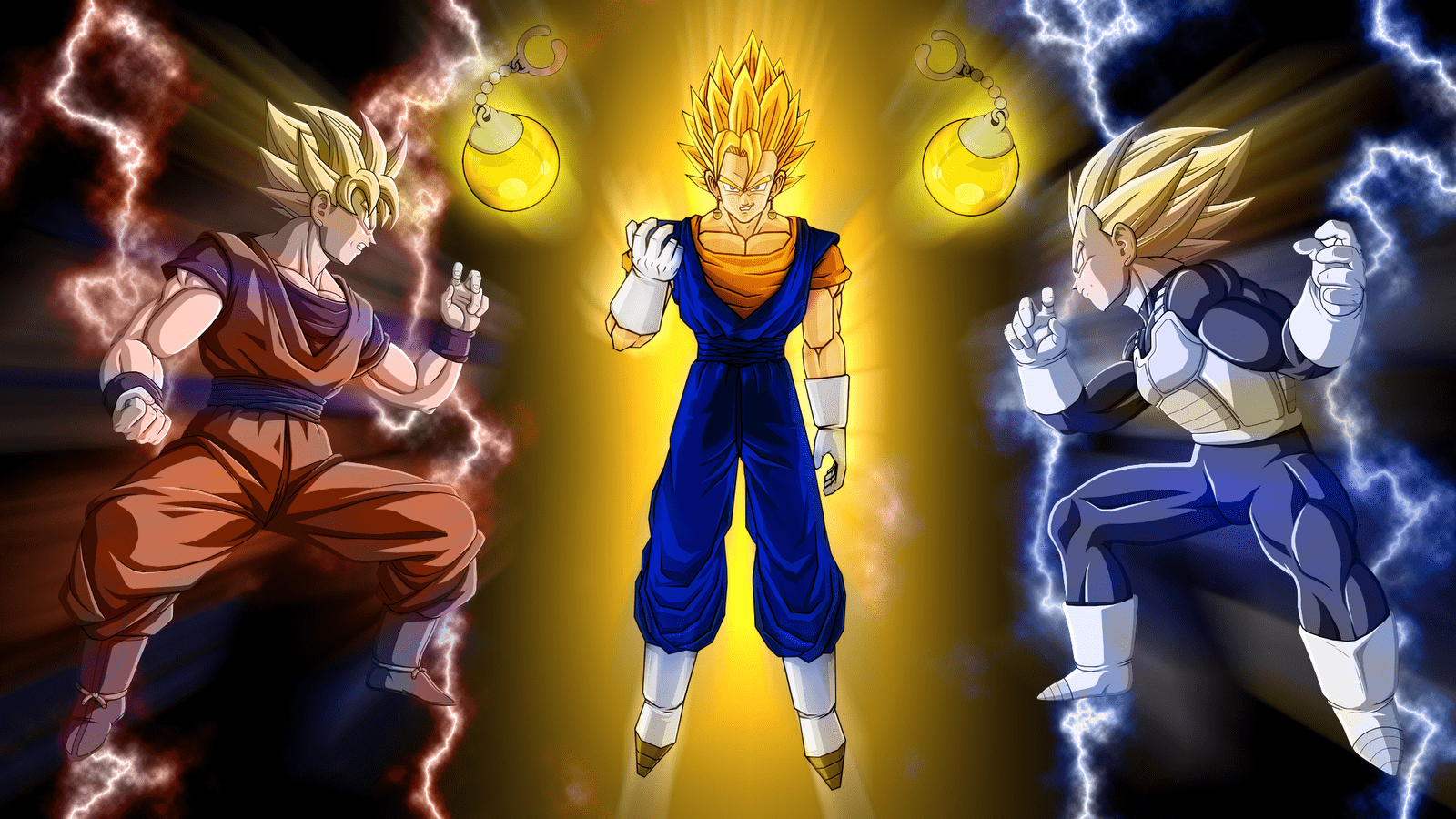 1600x900 Vegito Wallpaper
