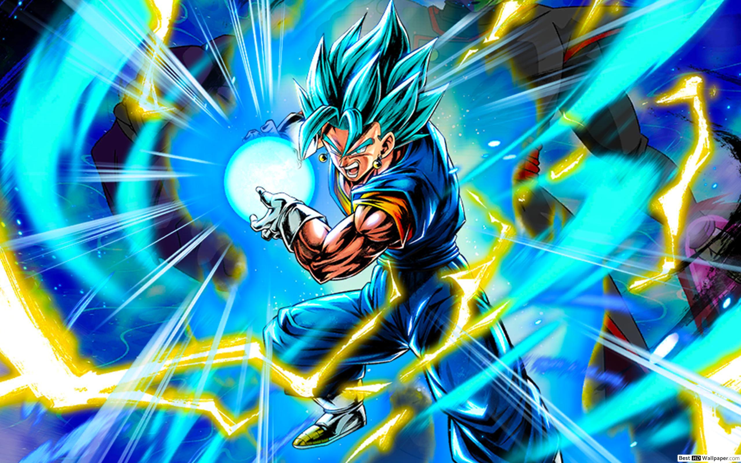 2560x1600 Super Saiyan Blue Vegito from Dragon Ball Super [Dragon Ball Legends Arts] for Desktop HD wallpaper download