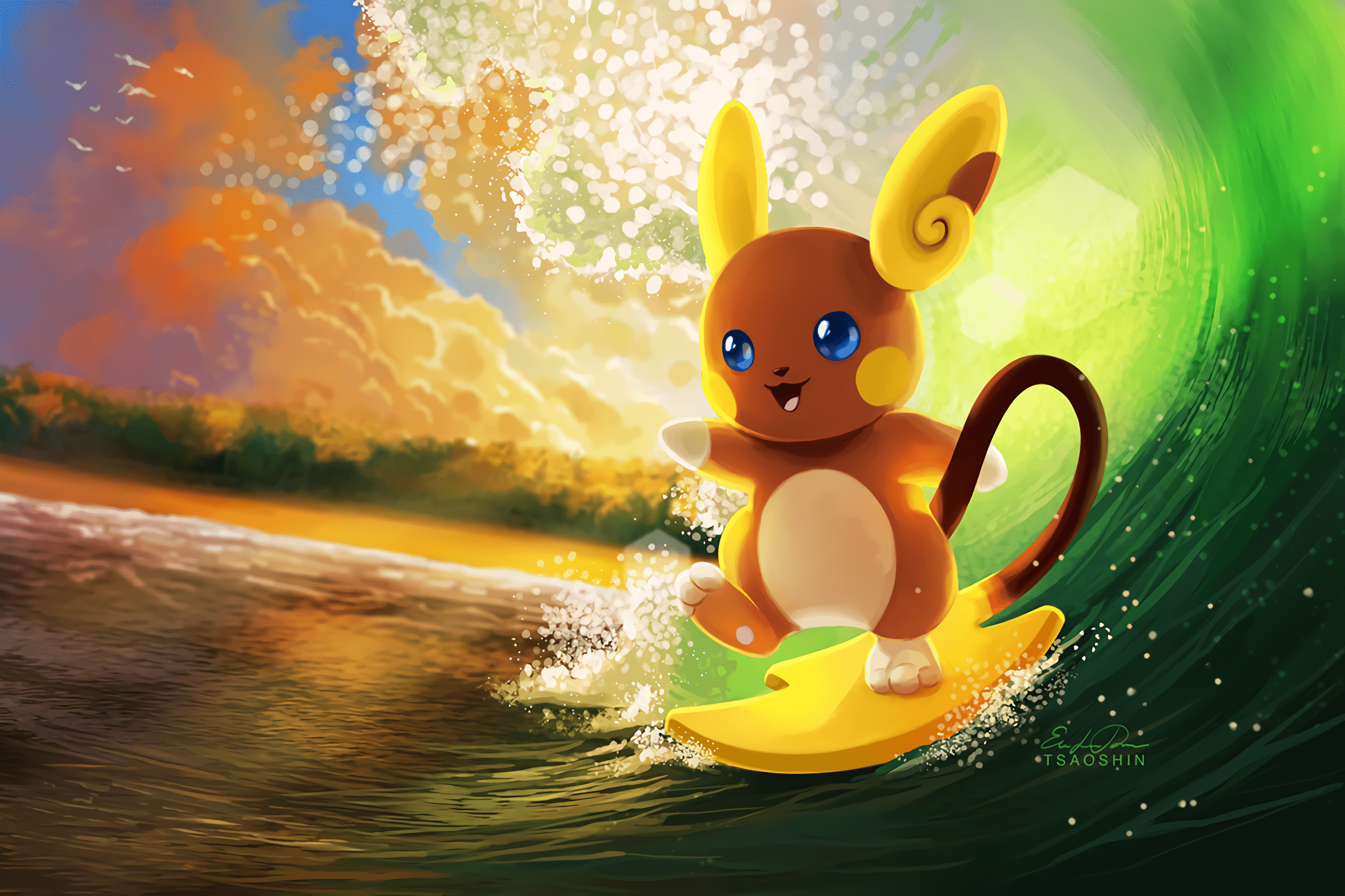 2400x1600 Free download 2 Alolan Raichu HD Wallpaper Background [2400x1600] for your Desktop, Mobile & Tablet. Explore Raichu Wallpaper. Pikachu Wallpaper, HD Pikachu Wallpaper