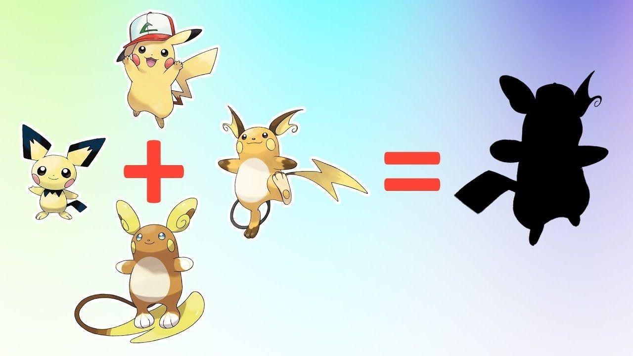 1280x720 Pichu, Pikachu, Raichu, Alolan Raichu Fusion 2019