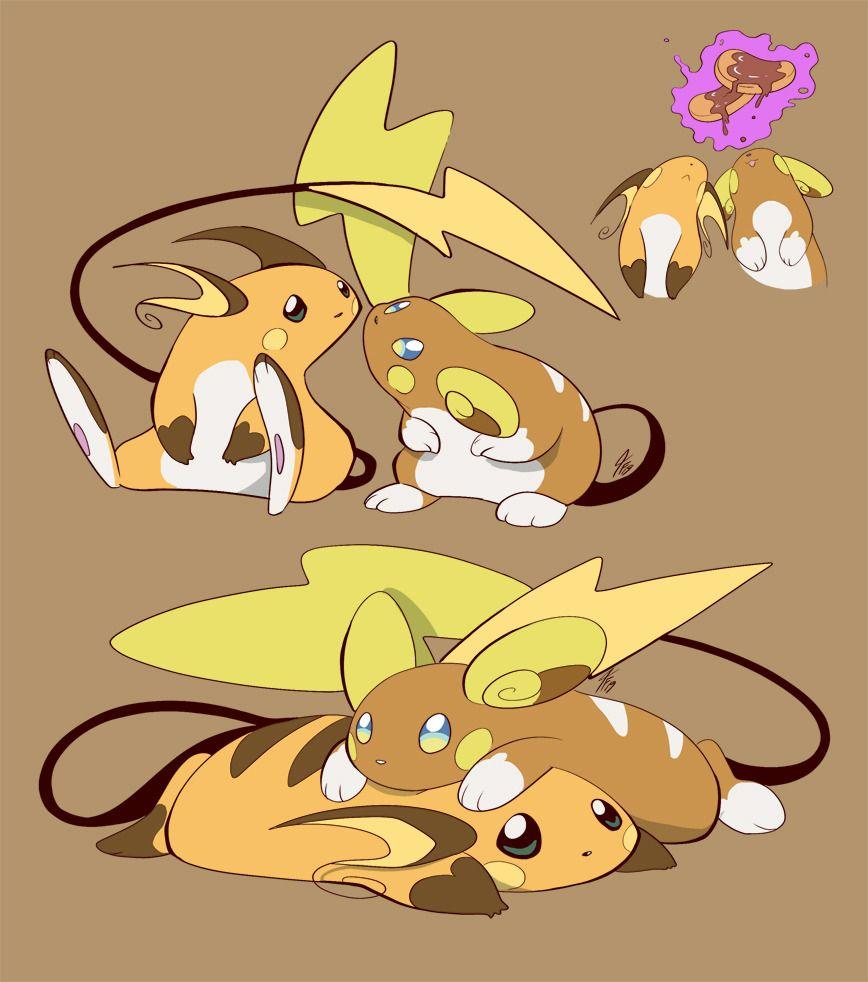 868x982 Searching For Bananaflies: “ “So Tammy. Raichu Or Alolan Raichu. Which One You Like More?” “Yes” ”. Cute Pokemon, Cute Pokemon Picture, Cute Pokemon Wallpaper