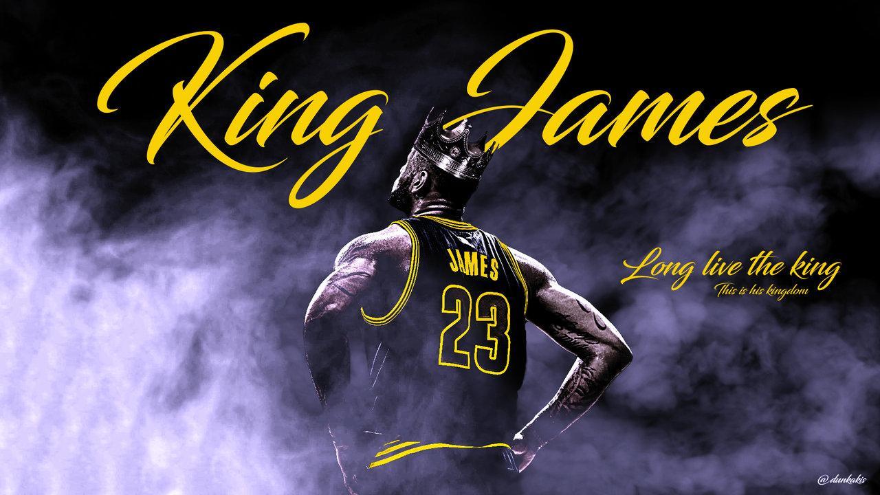 1280x720 King Lebron James Wallpaper