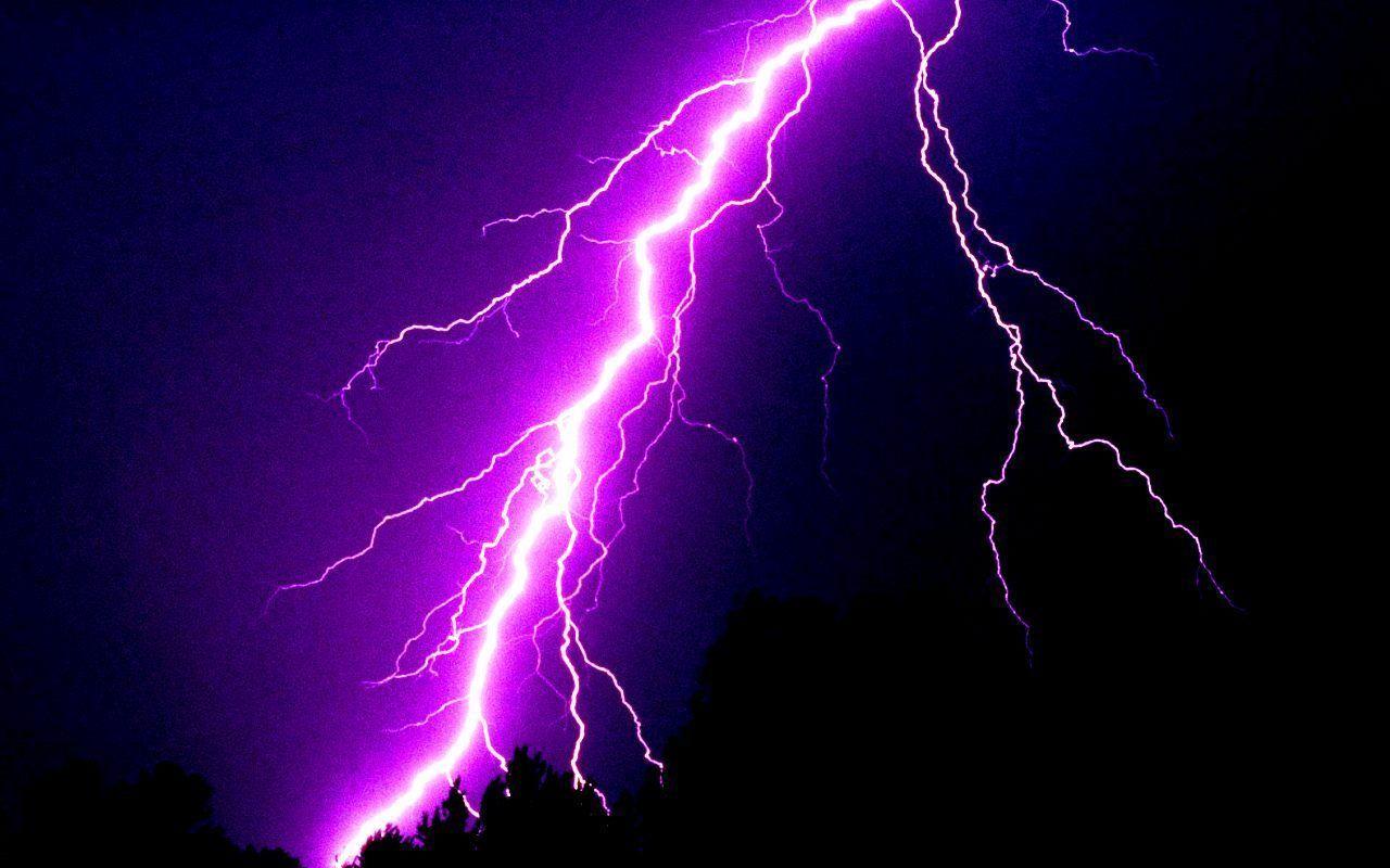 HD wallpaper purple lightning night lights clouds power in nature  storm  Wallpaper Flare