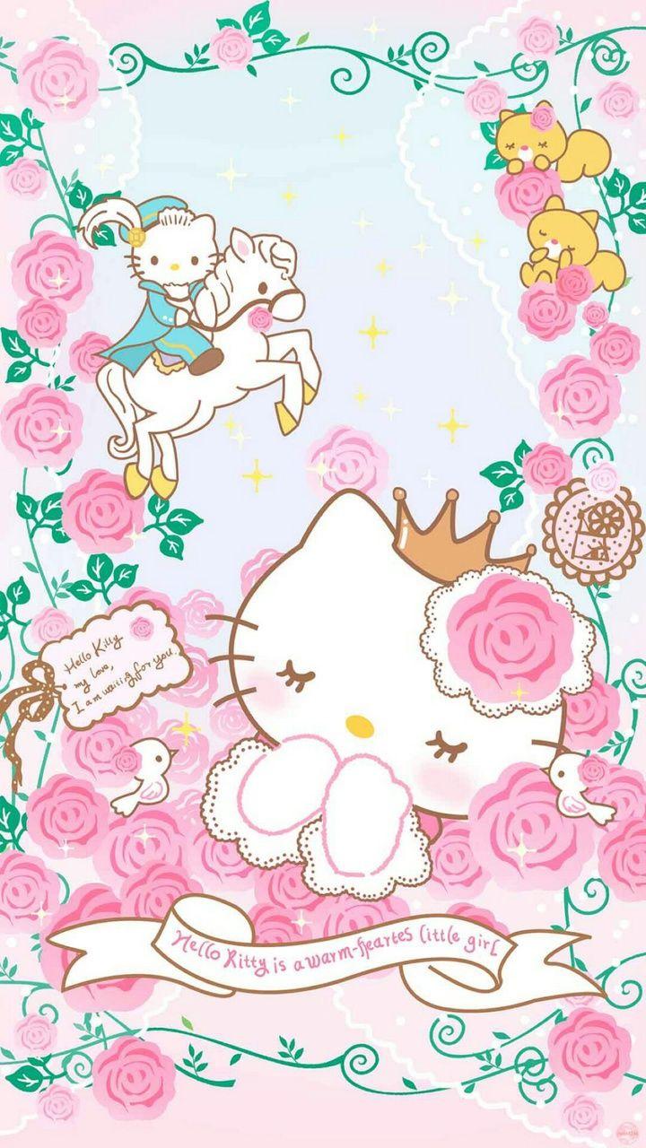 720x1280 art, baby, background, beautiful, beauty, cartoon, cute art, cute baby, drawing, hello kitty, illustration, kawaii, pastel, pink, roses, sanrio, wallpaper, we heart it, pink background, beautiful art, pastel color, pastel art, beauty